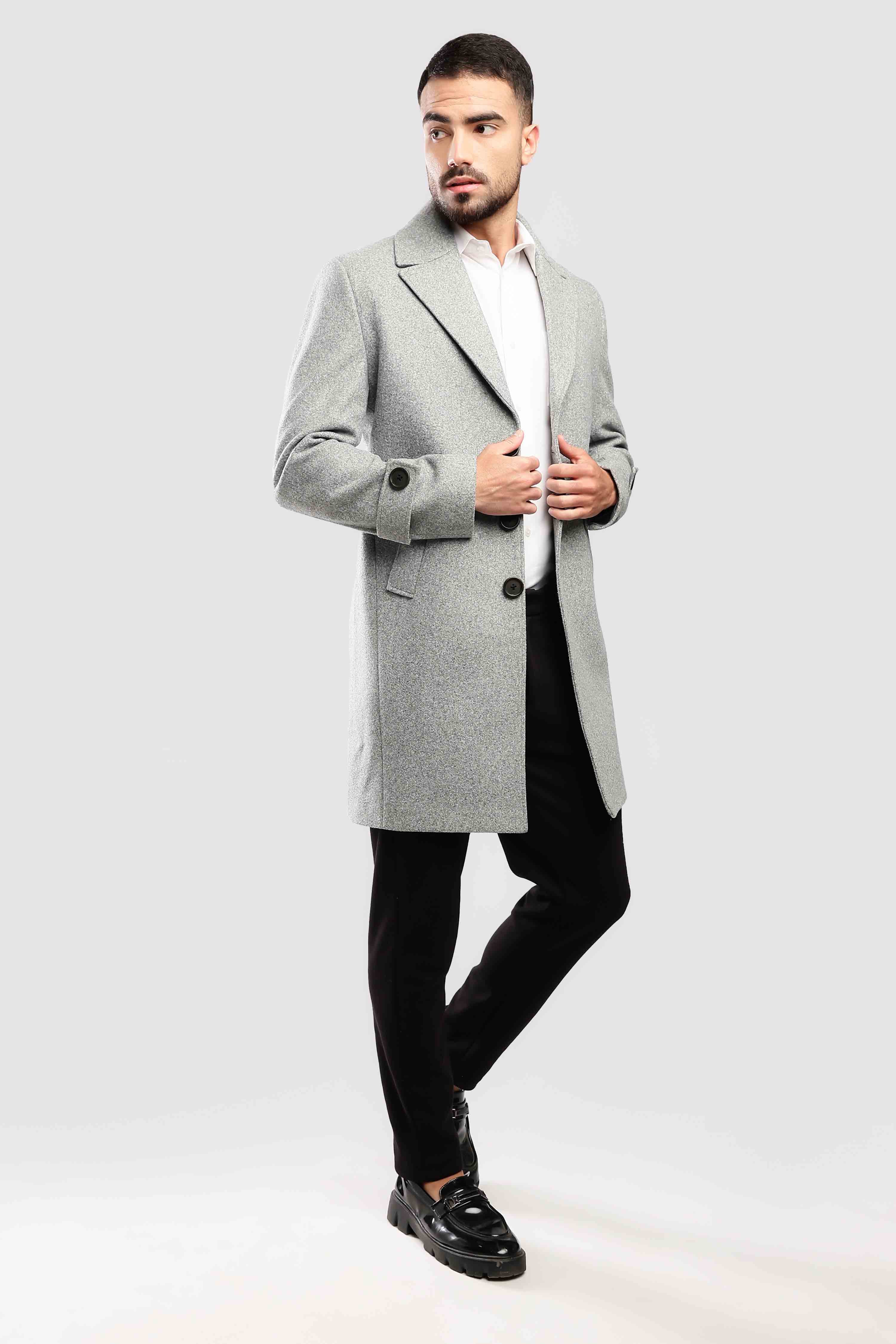 Grey Long Coat